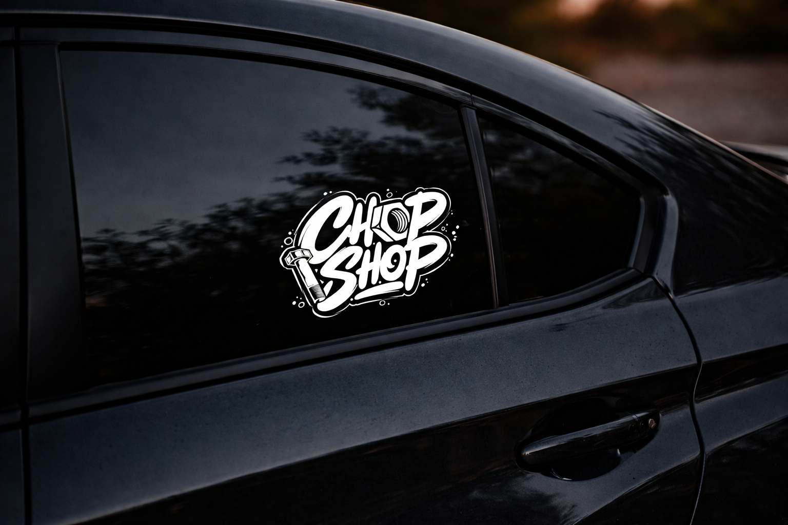 CHOP SHOP STICKER